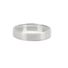 Thumbnail of Front view of the Timeless Love 5mm Polished Wedding Band in 14k white gold, a simple and elegant polished band.