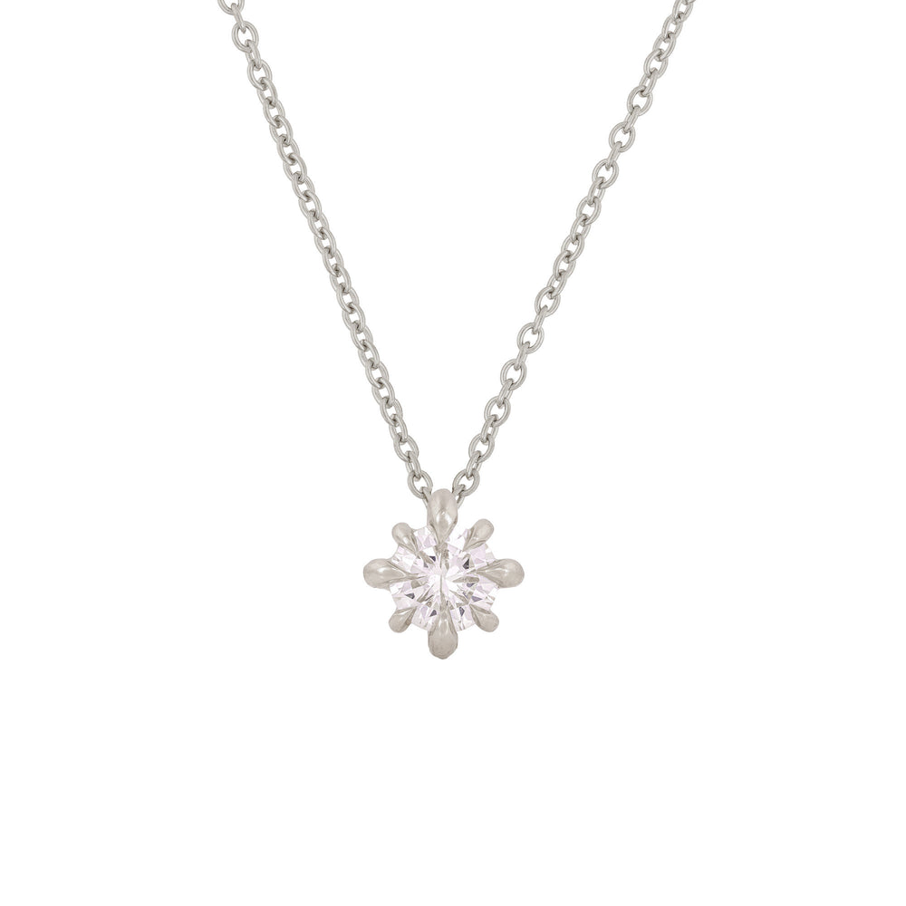 Always & Forever Lab-Grown Diamond Necklace - 14k White Gold Necklace