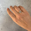 Thumbnail of Claddagh 0.5ct Heart Cut Diamond Engagement Ring - 14k White Gold