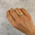 Claddagh North Star Diamond Gold Ring - 14k White Gold