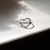 Thumbnail of Sterling Silver Love Heart Ring