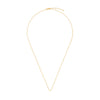 Teardrop Pearl Necklace 14k Gold Necklace
