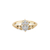 Thumbnail of Claddagh 0.5ct Heart Cut Diamond Ring - 14k Gold