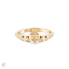 Thumbnail of Claddagh North Star Diamond Gold Ring - 14k Gold