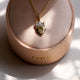Claddagh North Star Diamond Gold Necklace - 14k White Gold