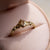 Claddagh North Star Diamond Gold Ring - 14k White Gold