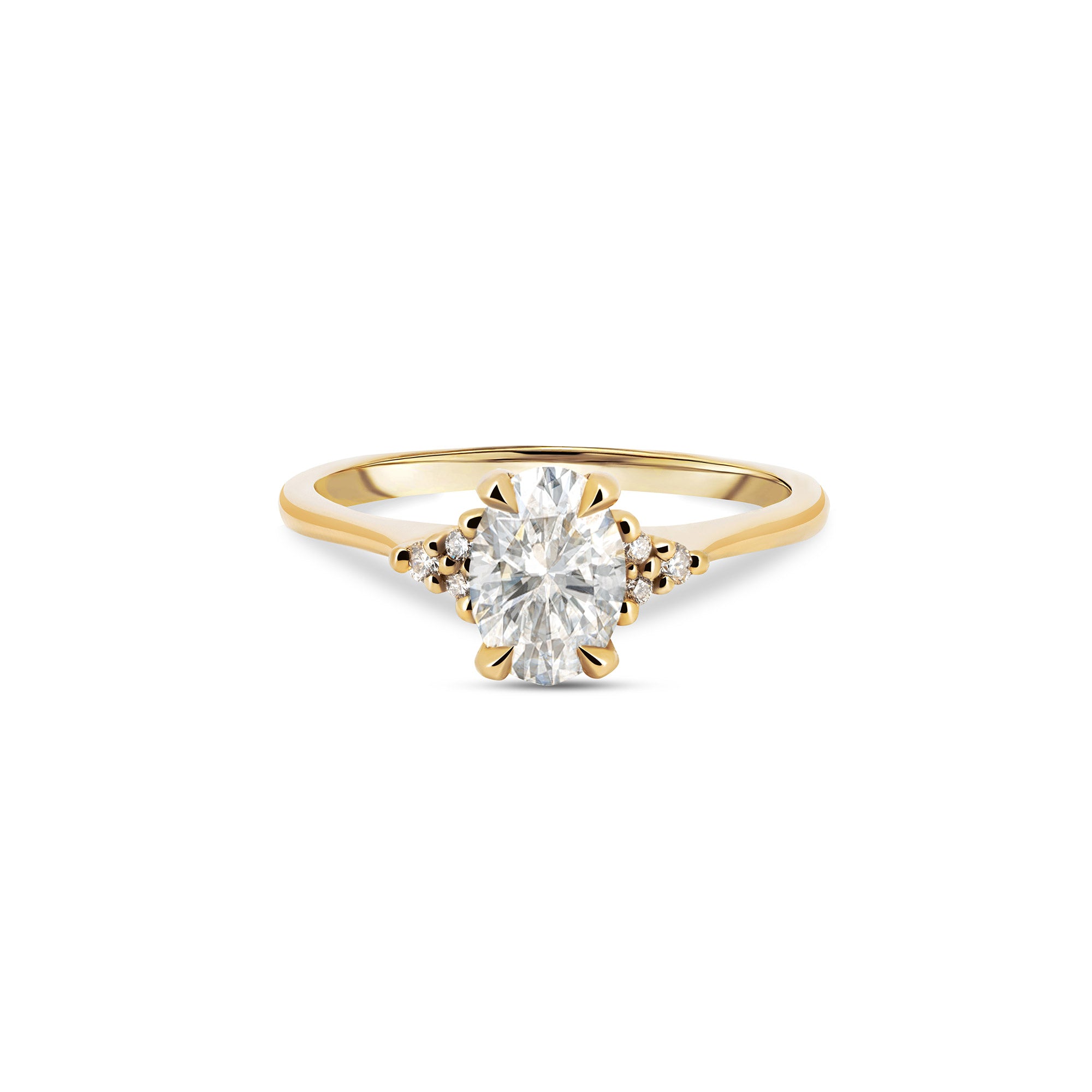 Dewlight 1ct Lab Grown Diamond Ring Chupi