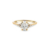 Thumbnail of Dewlight 1ct Lab-Grown Diamond Oval Engagement Ring - 14k Gold Polished Band