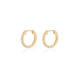 Thumbnail of Today Lab Grown Diamond Eternity Huggies - 14k Gold Earrings