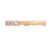 Thumbnail of Forever Grey Diamond Eternity Ring - 14k Gold Twig Band