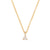 Lucky Star Birthstone Necklace - 14k Gold