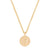 Worth Your Weight In Gold 1985 Stag Coin Necklace - 14k Gold