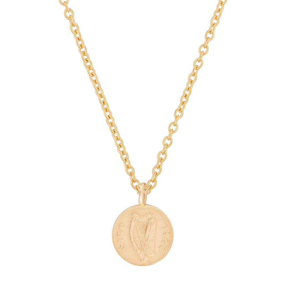 Worth Your Weight Gold | 1986 Stag Coin Necklace | Chupi