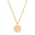 Worth Your Weight In Gold 1986 Stag Coin Necklace - 14k Gold