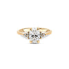 Thumbnail of Starlight - Oval Diamond Engagement Ring 14k Gold