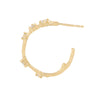 Thumbnail of Whispered Dreams Lab-Grown Diamond Hoop Earrings - 14k Gold