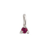 Thumbnail of Lucky Star Birthstone Pendant - 14k White Gold