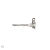 Thumbnail of Claddagh 0.5ct Heart Cut Diamond Engagement Ring - 14k White Gold