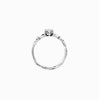 Thumbnail of Claddagh 0.5ct Heart Cut Diamond Ring - 14k White Gold