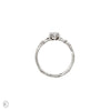 Thumbnail of Claddagh 0.5ct Heart Cut Diamond Engagement Ring - 14k White Gold