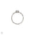 Claddagh 0.5ct Heart Cut Diamond Engagement Ring - 14k White Gold