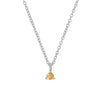 Thumbnail of Lucky Star Birthstone Necklace - 14k White Gold