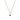 Lucky Star Birthstone Necklace - 14k White Gold