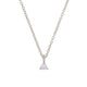 Thumbnail of Lucky Star Birthstone Necklace - 14k White Gold