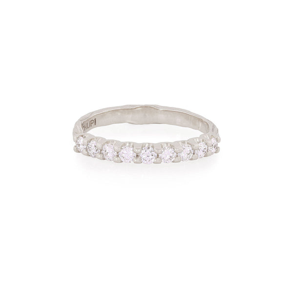 Forever Classic Diamond Eternity Ring - 14k White Gold Twig Band