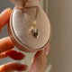 Thumbnail of Claddagh North Star Diamond Gold Necklace - 14k Gold