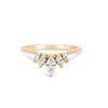 Thumbnail of Crown of Hope Marquise Lab-Grown Diamond Ring - 14k Gold Polished Band