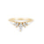 Crown of Hope Marquise Lab-Grown Diamond Ring - 14k Gold Polished Band