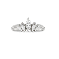 Thumbnail of Crown of Hope - Diamond Ring 14k White Gold