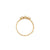 Crown of Hope Marquise Lab-Grown Diamond Ring - 14k Gold Twig Band