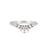 Crown of Joy - Diamond Ring 14k White Gold