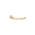 Crown of Love Diamond Ring - 14k Gold Twig Band