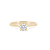 Thumbnail of Darling 0.5ct Lab-Grown Diamond Engagement Ring - 14k Gold Polished Band