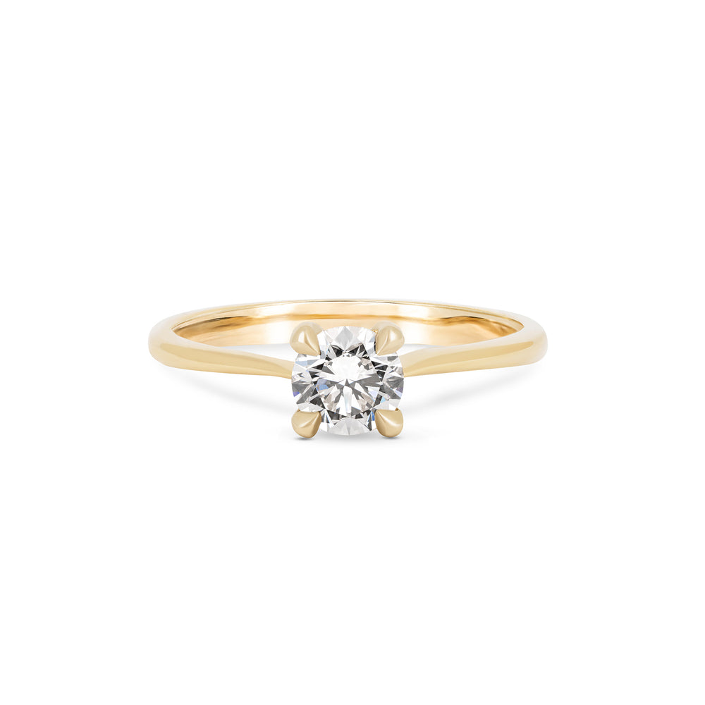 Darling - Solitaire Diamond Engagement Ring 14k Gold