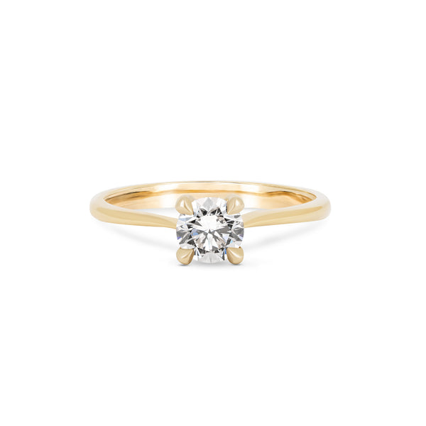 Darling - Solitaire Diamond Engagement Ring 14k Gold