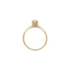 Thumbnail of Darling 0.5ct Lab-Grown Diamond Engagement Ring - 14k Gold Polished Band