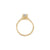 Darling 0.5ct Diamond Engagement Ring - 14k Gold Twig Band