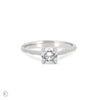 Thumbnail of Darling - Solitaire Diamond Engagement Ring 14k White Gold