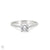 Darling - Solitaire Diamond Engagement Ring 14k White Gold