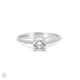 Darling - Solitaire Diamond Engagement Ring 14k White Gold