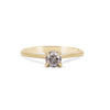 Thumbnail of Darling 0.5ct Grey Diamond Engagement Ring - 14k Gold Polished Band