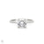 Darling - Solitaire Diamond Engagement Ring 14k White Gold