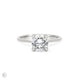Darling - Solitaire Diamond Engagement Ring 14k White Gold