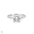 Darling - Solitaire Diamond Engagement Ring 14k White Gold