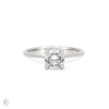 Thumbnail of Darling - Solitaire Diamond Engagement Ring 14k White Gold