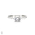 Darling - Solitaire Diamond Engagement Ring 14k White Gold